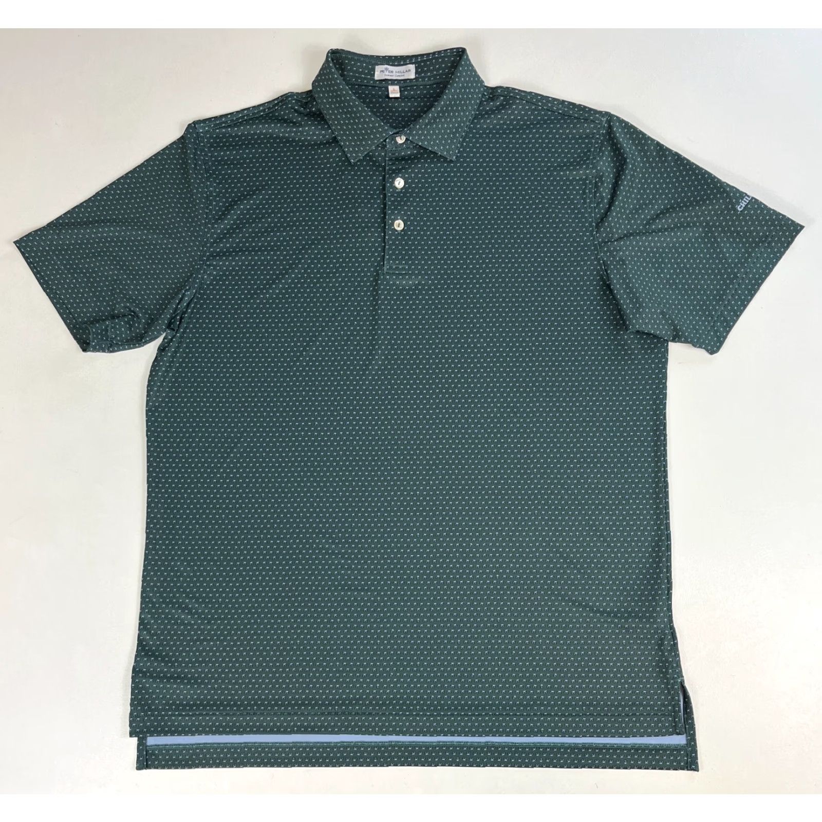 Peter Millar Peter Millar Summer Comfort Polo Shirt Men’s L Green Night Pint Size L Polo Size US L / EU 52-54 / 3 - 3 Thumbnail