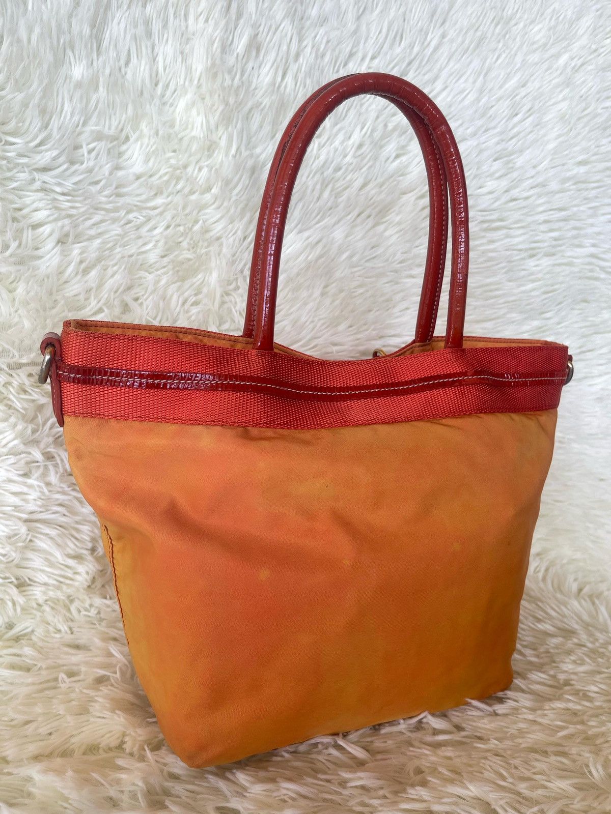 Prada × Vintage Prada Nylon Tote Bag Size ONE SIZE - 10 Thumbnail