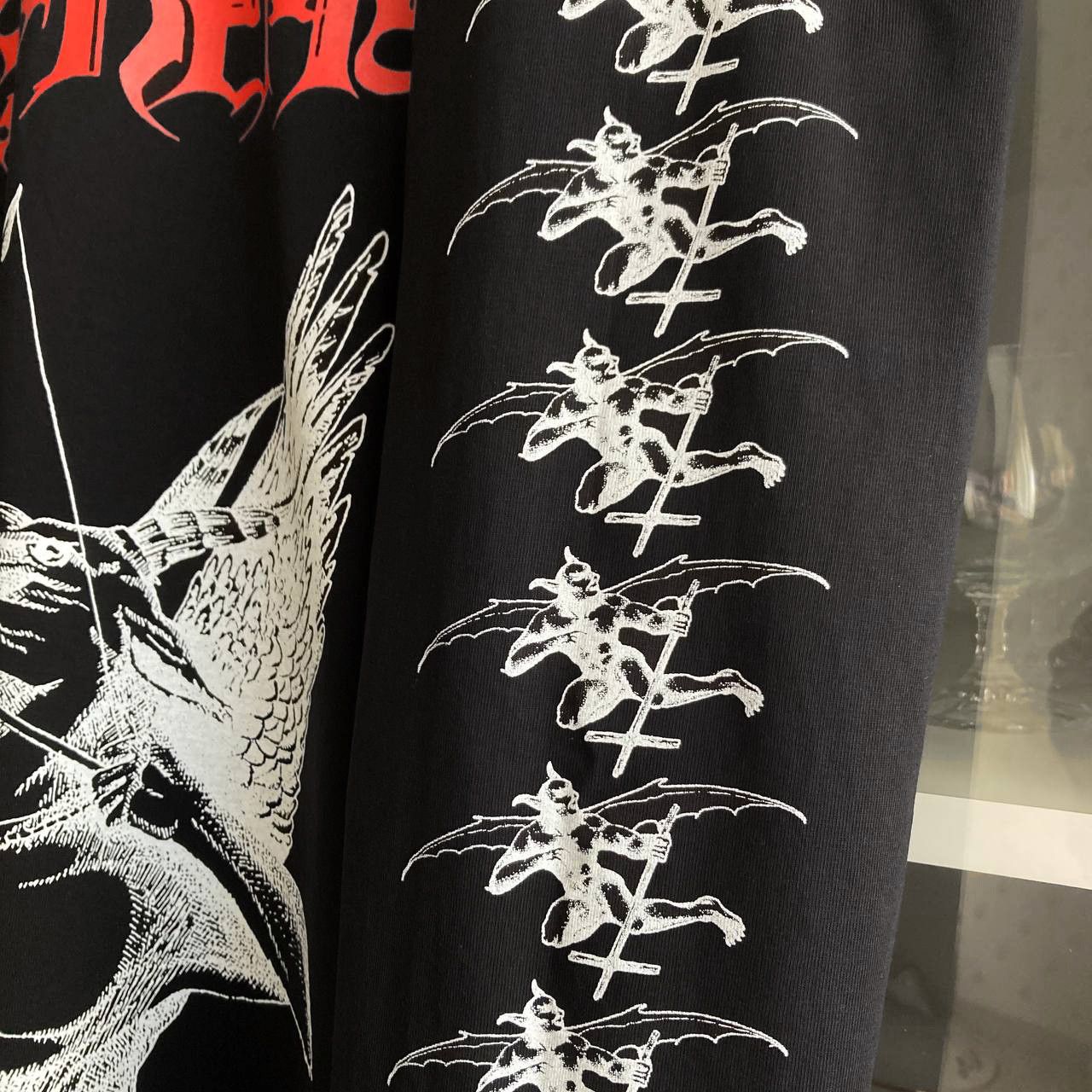 Band Tees Longsleeve Blasphemy - Fallen Angel of Doom / black metal Size US L / EU 52-54 / 3 - 4 Thumbnail