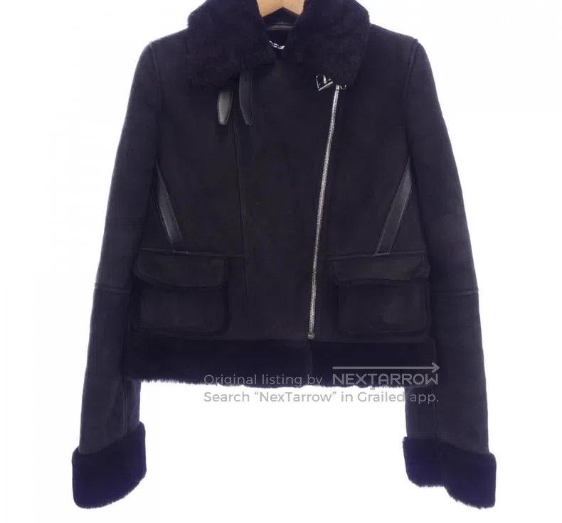 Loewe Loewe Leather and Fur Integrated Jacket Size M / US 6-8 / IT 42-44 - 1 Thumbnail