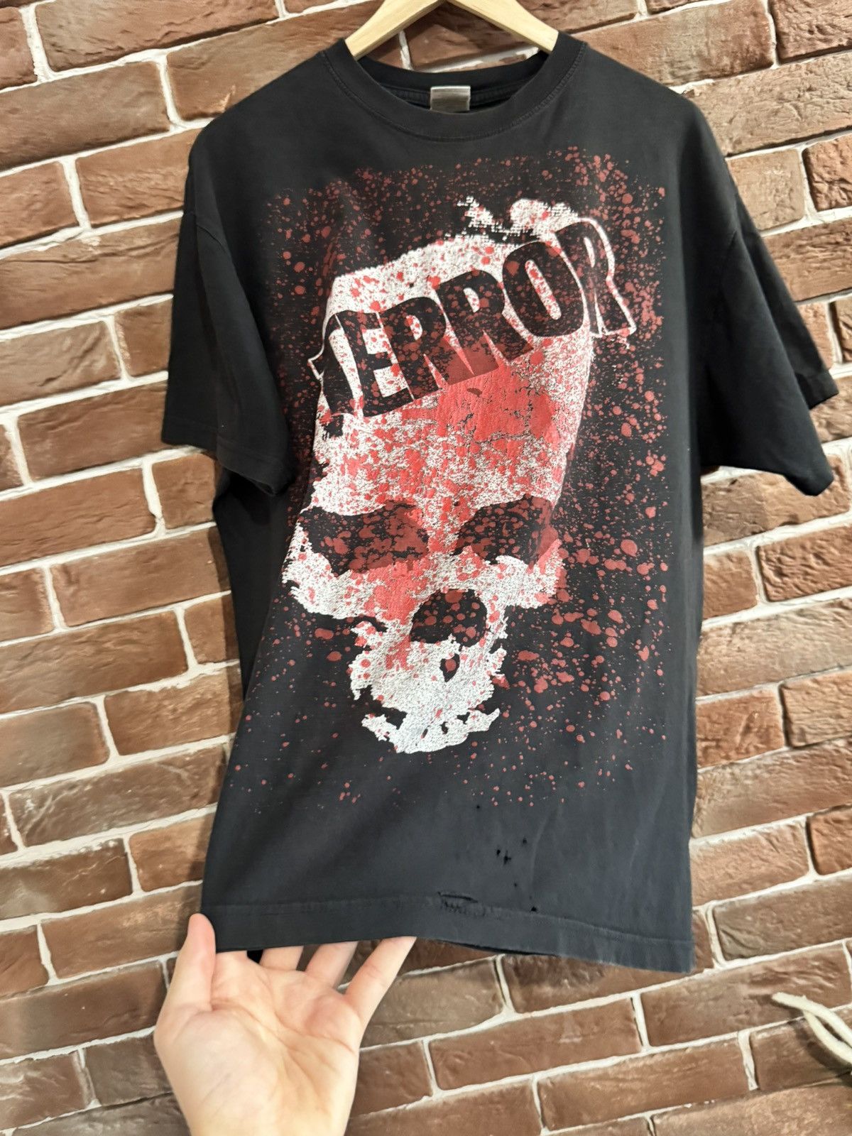 Band Tees Vintage 00s Don Rock Terror Wordwide Fuck Control band Tee Size US XL / EU 56 / 4 - 4 Thumbnail