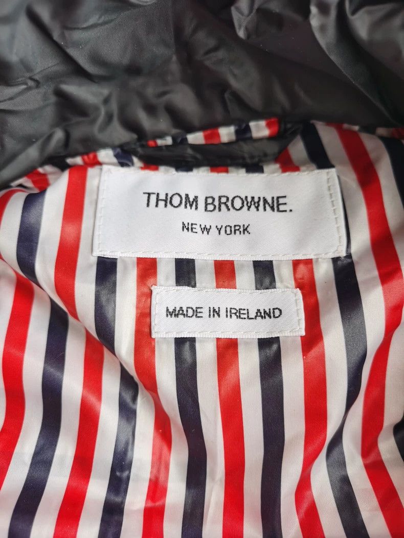 Thom Browne Thom Browne Thin men's down jacket Size US L / EU 52-54 / 3 - 3 Thumbnail