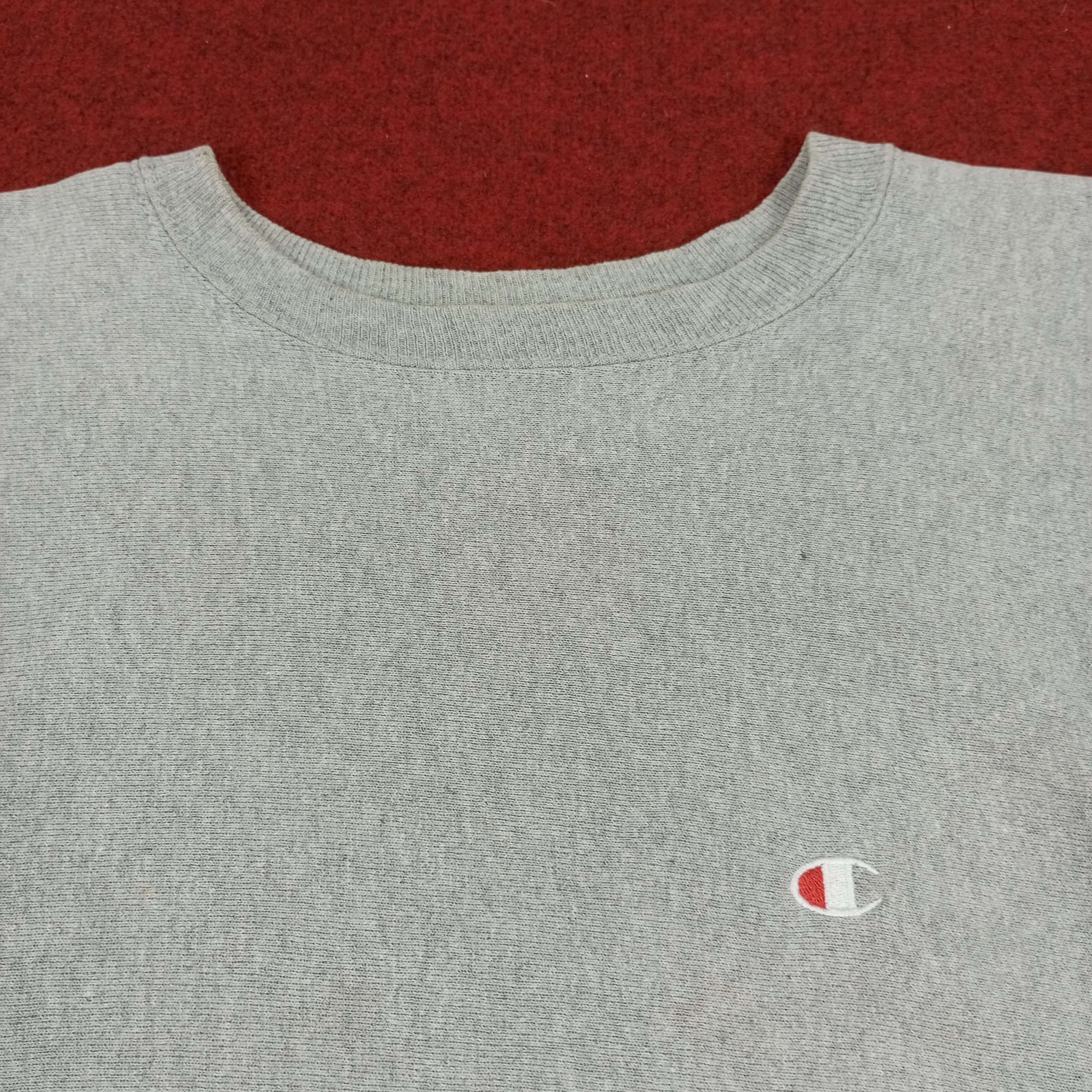 Champion × Vintage Champion Streetwear Style Small Logo Design Sweatshirt Size US S / EU 44-46 / 1 - 2 Thumbnail