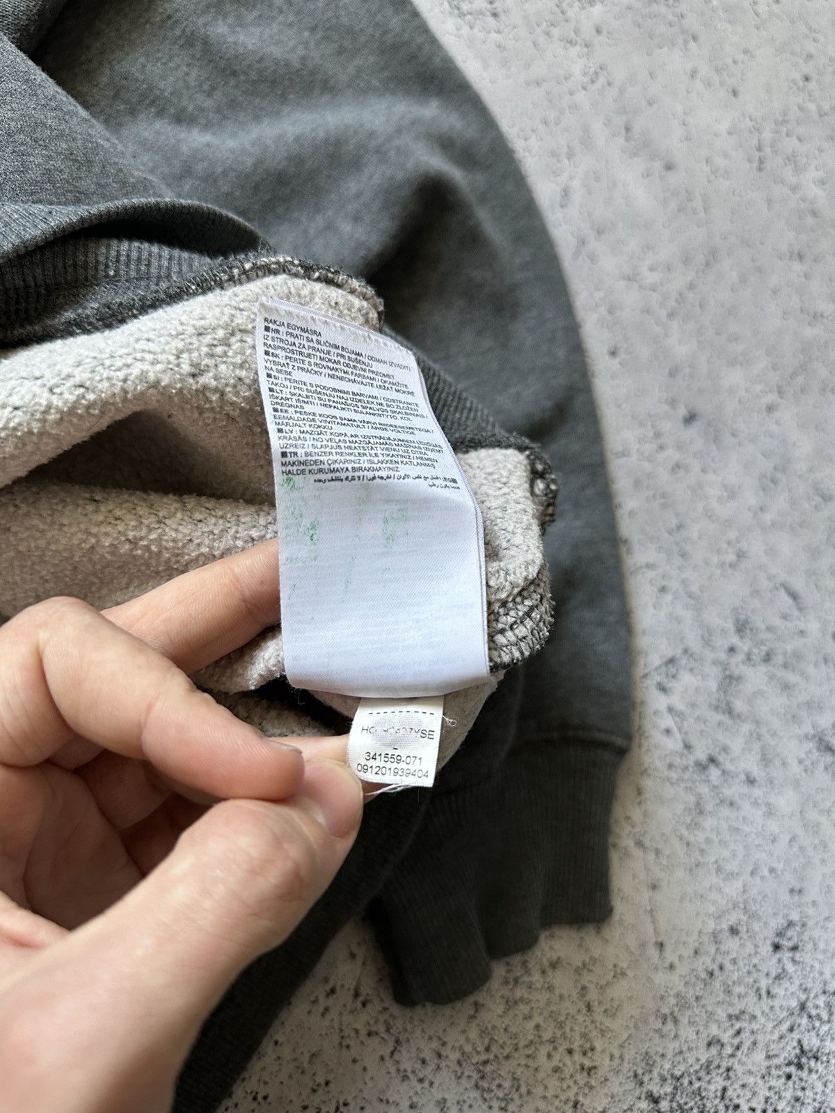 Nike Vintage Nike Boxy Hoodie Big Swoosh Grey Y2K USA Size US S / EU 44-46 / 1 - 5 Thumbnail