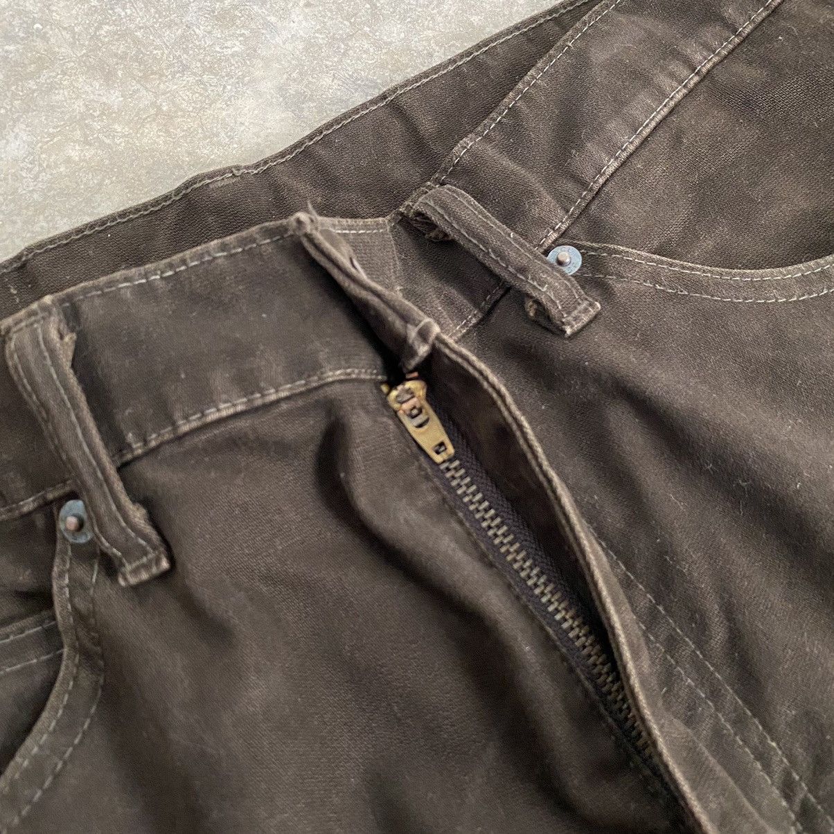 Levi's Size 33x30 Vintage Levis 517 Brown Bootcut Flared Jeans Size US 33 - 9 Thumbnail