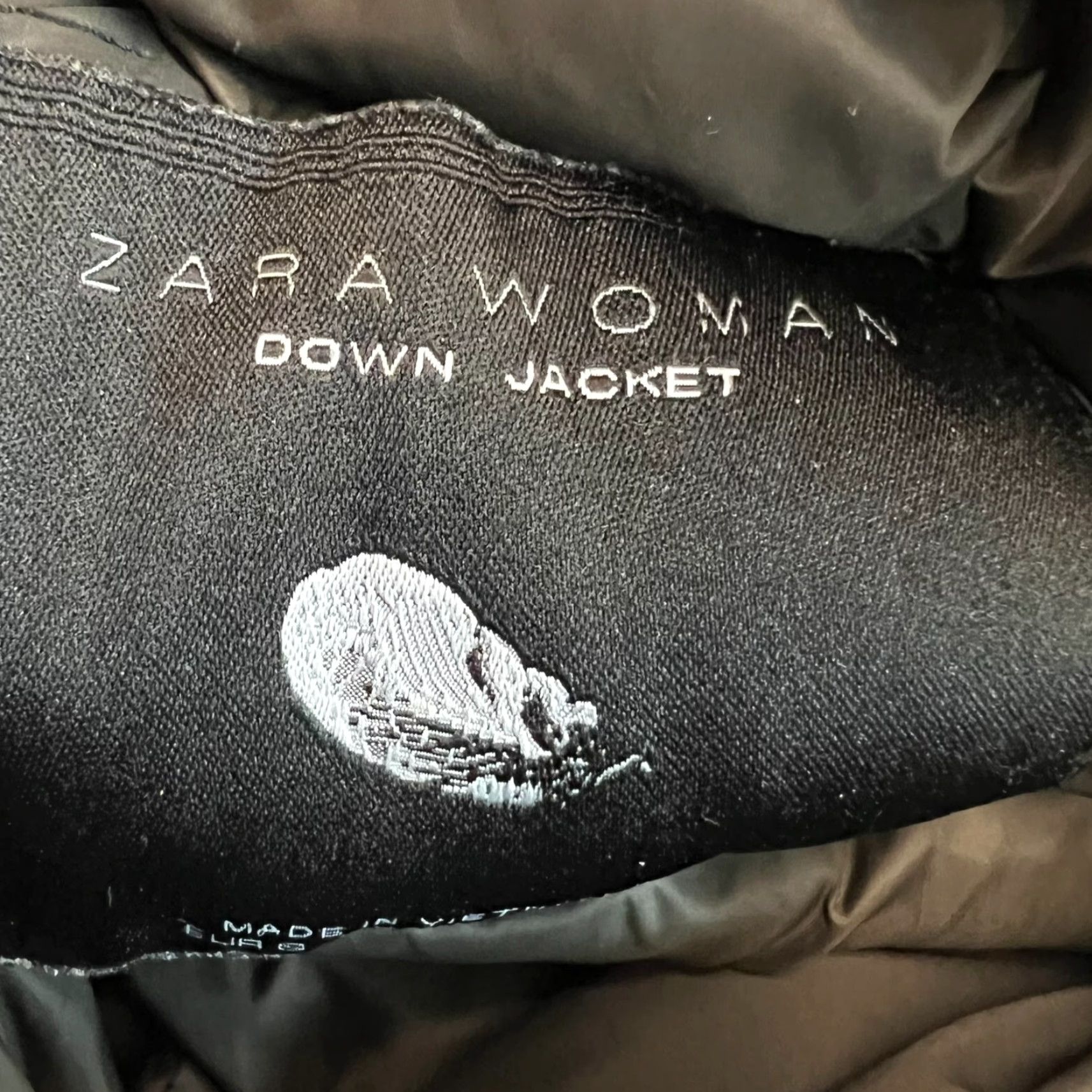 Zara ZARA Down Puffer Jacket Womens Size S Dark Beige Size S / US 4 / IT 40 - 5 Thumbnail