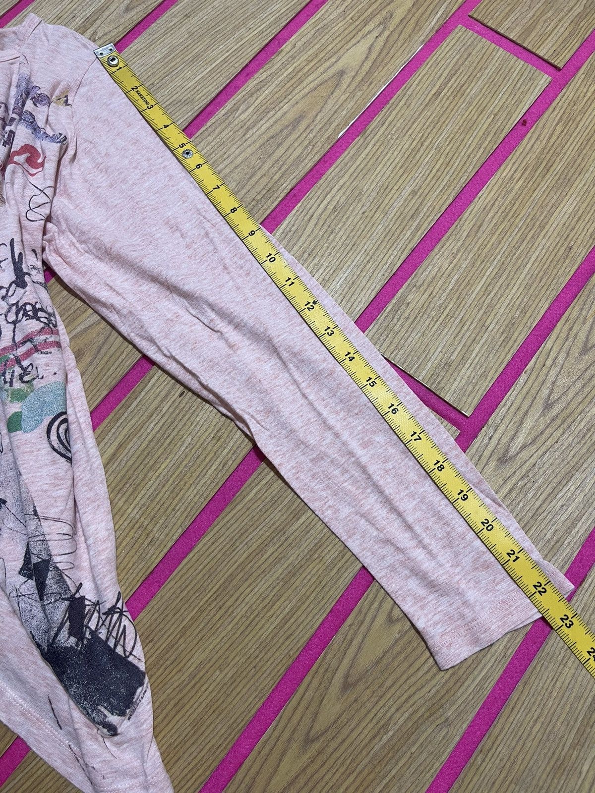 If Six Was Nine Y2K TNGTW long sleeve t-shirt with multi-colored graphics Size L / US 10 / IT 46 - 9 Thumbnail