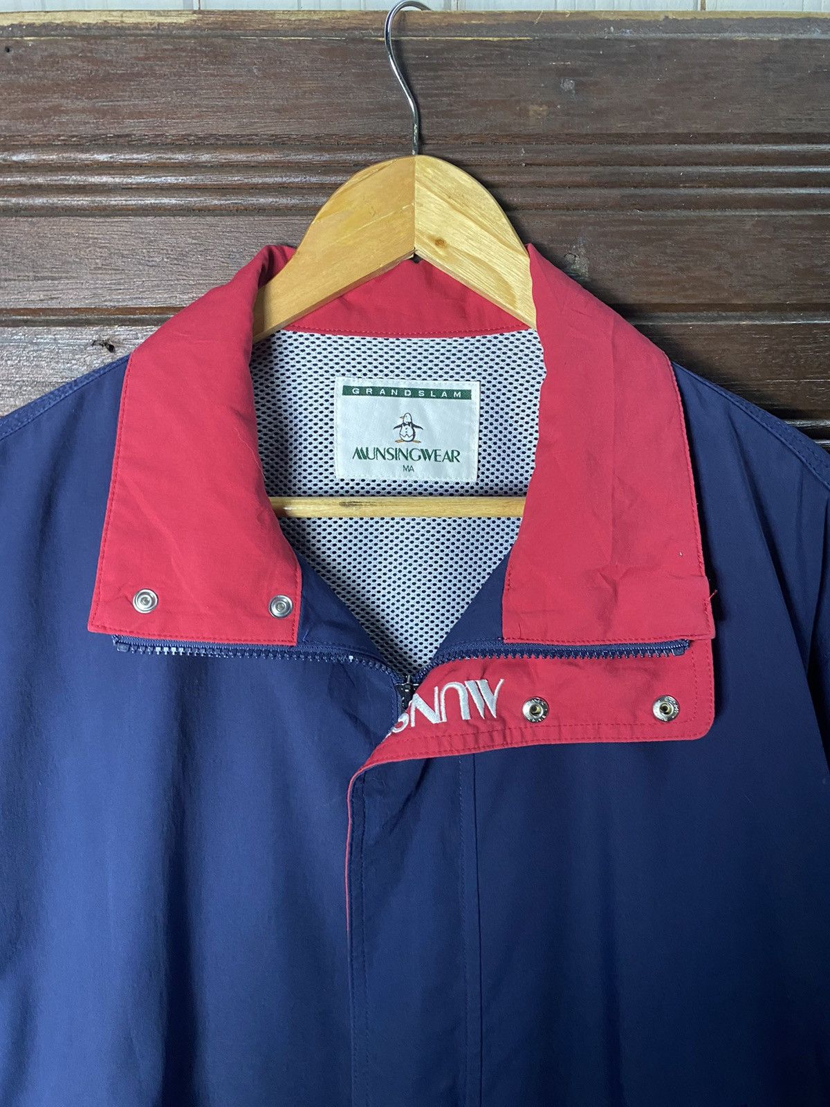 Grand Slam × Japanese Brand × Vintage Vintage Grand Slam Nylon Zipper Jacket Size US M / EU 48-50 / 2 - 8 Thumbnail