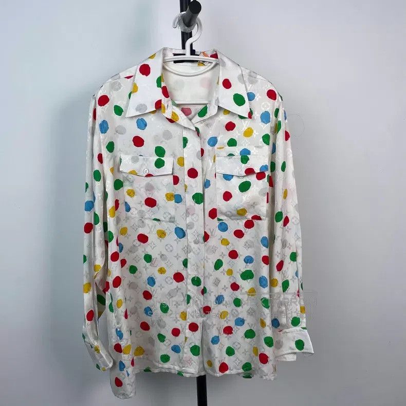 Louis Vuitton Louis Vuitton Polka-dot shirt Size M / US 6-8 / IT 42-44 - 1 Thumbnail