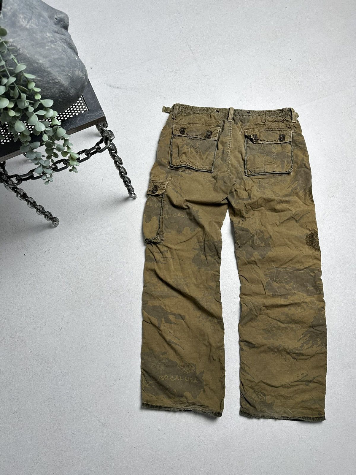 Affliction × If Six Was Nine × Japanese Brand Vintage japanese pants Zbrand style snack logo Size US 36 / EU 52 - 6 Thumbnail
