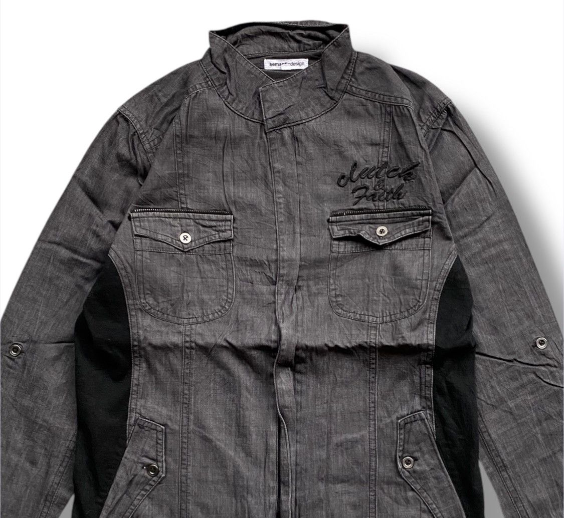 semanticdesign 🔥Y2k Semantic design ifsixwasnine Harajuku vkei style jacket Size US M / EU 48-50 / 2 - 2 Thumbnail