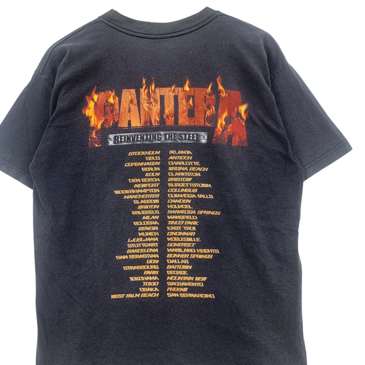 Band Tees Vintage PANTERA REINVENTING THE STEEL Album Tour Tee Shirt Size US L / EU 52-54 / 3 - 7 Thumbnail