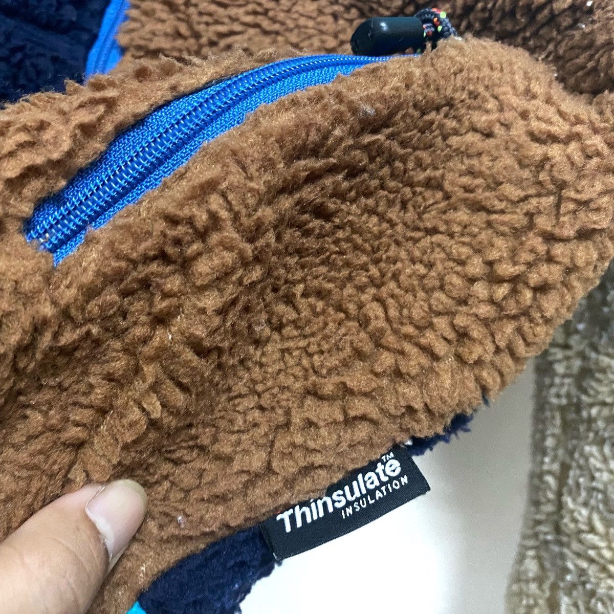 Native × North Sea Clothing A. NATIVE FLEECE Sherpa Jacket Outdoor Thinsulate Sweater Size US M / EU 48-50 / 2 - 4 Thumbnail