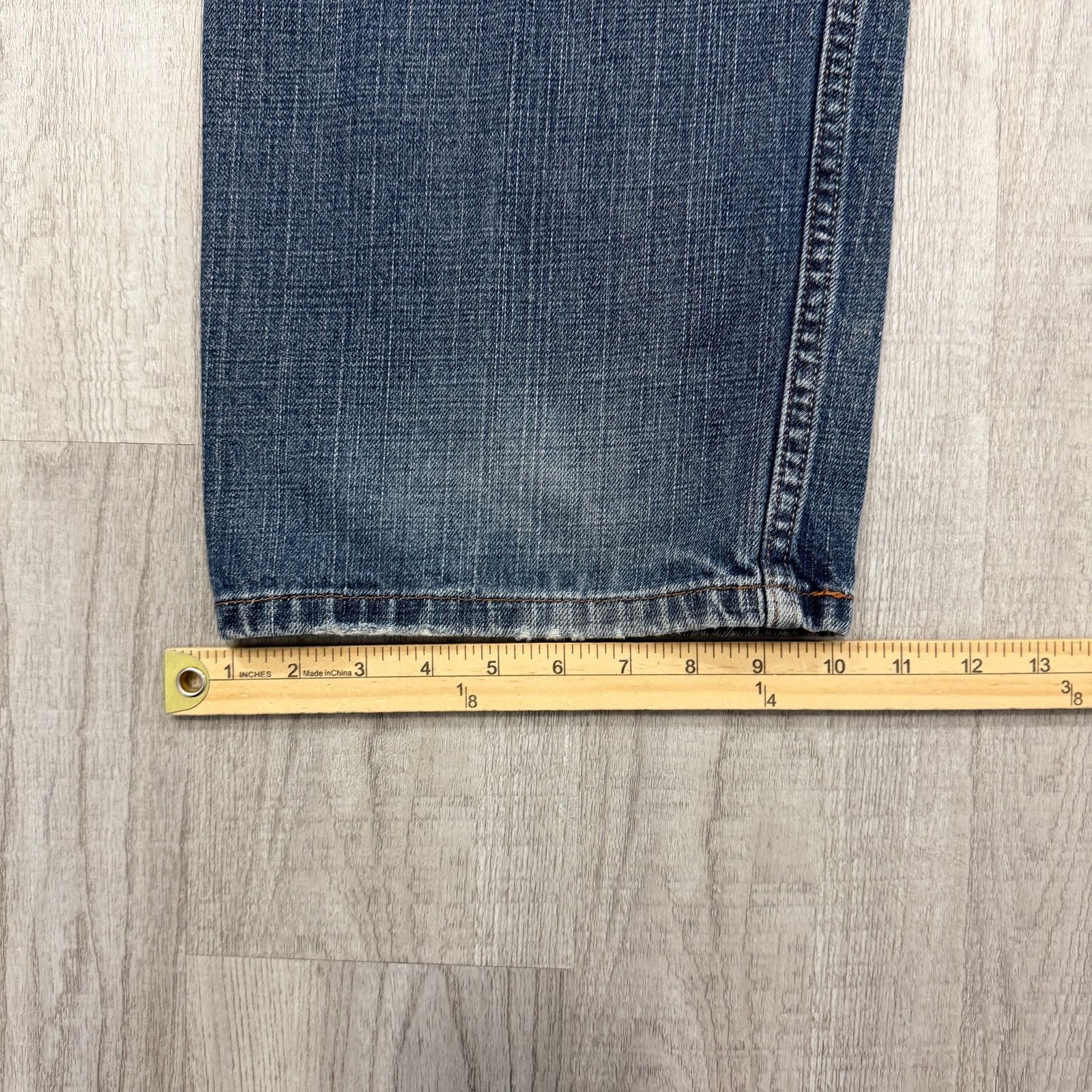Levi's Vintage Levis 569 Loose Straight Jeans Men's 36x34 Faded Size US 36 / EU 52 - 14 Thumbnail