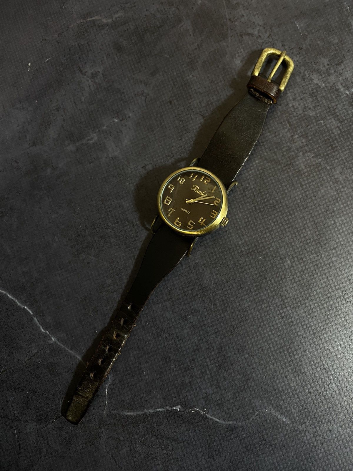 Japanese Brand Bade Classic Brown Leather Watch Japanese Brand Size ONE SIZE - 5 Thumbnail