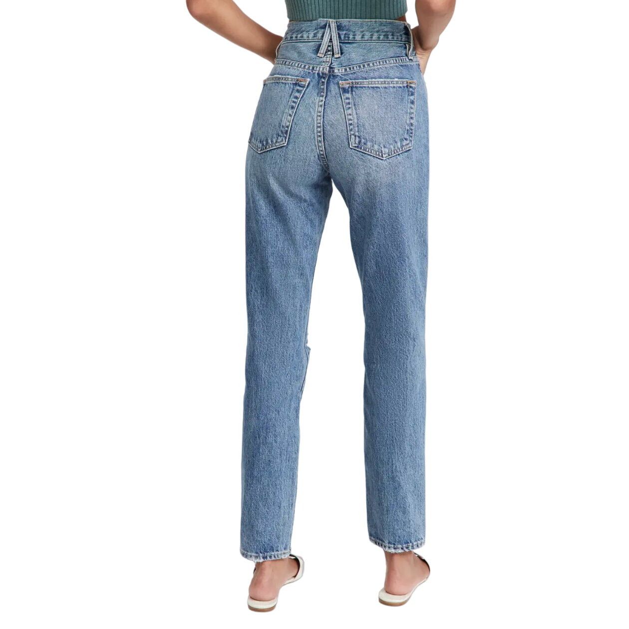 SLVRLAKE SLVRLAKE Distressed Roxy Jeans - After The Storm Size 31 Size 31" - 2 Thumbnail