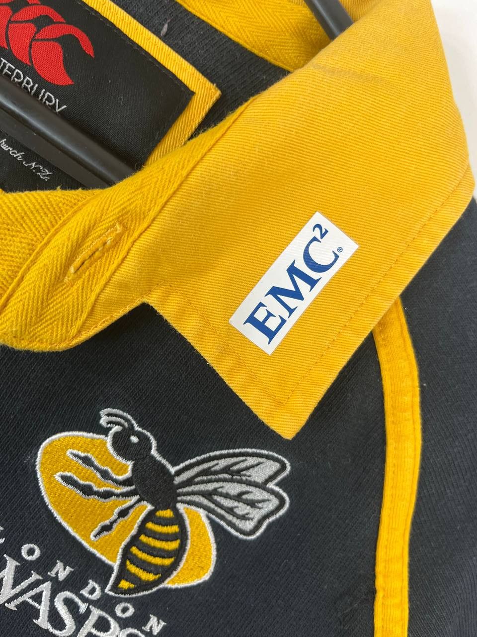 Canterbury of New Zealand Canterbury London Wasps Rugby Shirt EMC Sponsor Mens Size S Size US S / EU 44-46 / 1 - 3 Thumbnail
