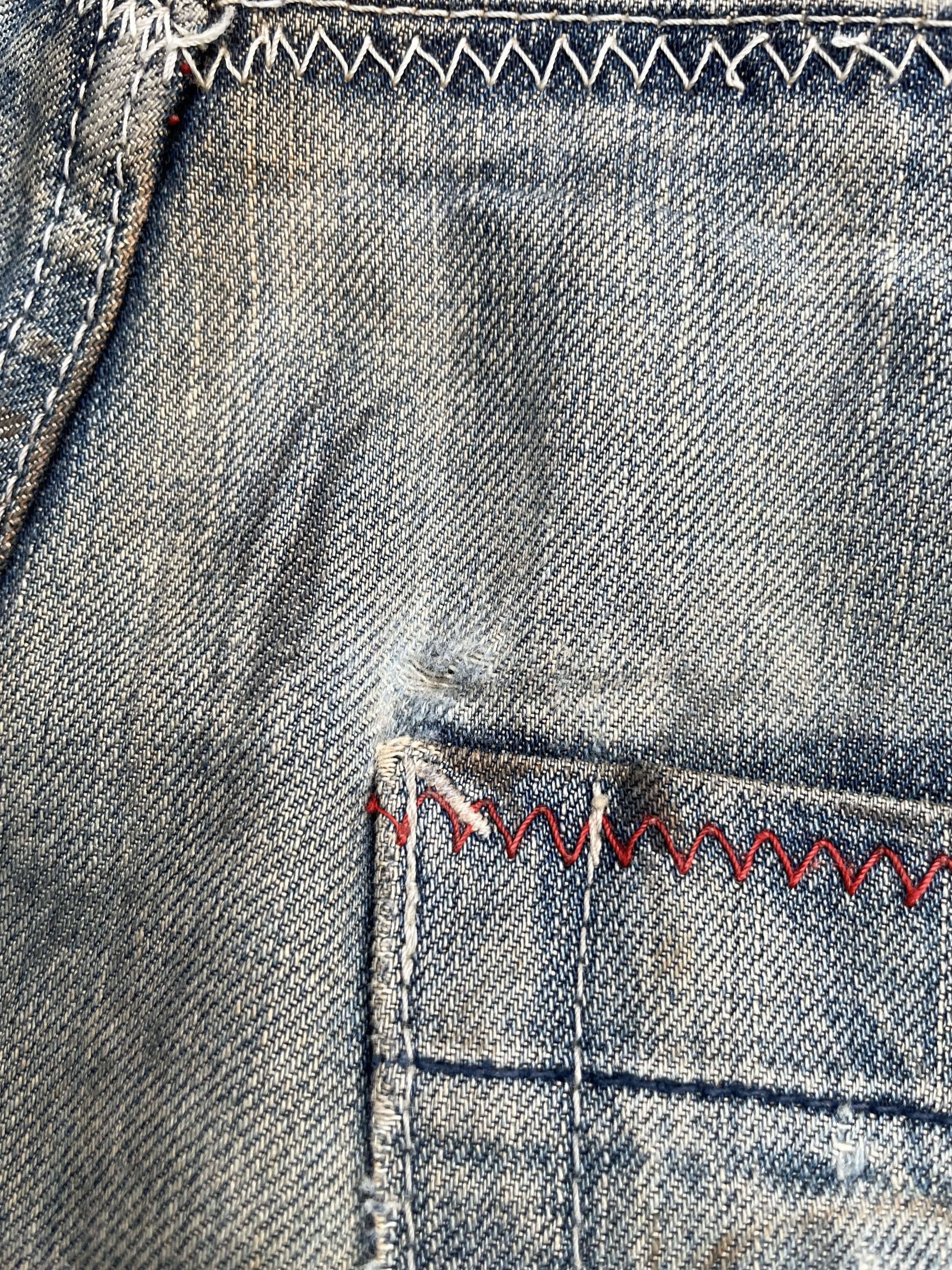 BAL × Japanese Brand Bal Denim Faded Distresed Denim Size US 31 - 16 Thumbnail