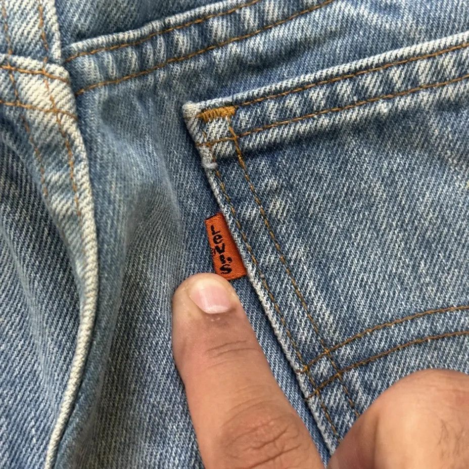 Levi's Vintage Levi's Orange Tab 505 Denim Jeans Size US 35 - 3 Thumbnail
