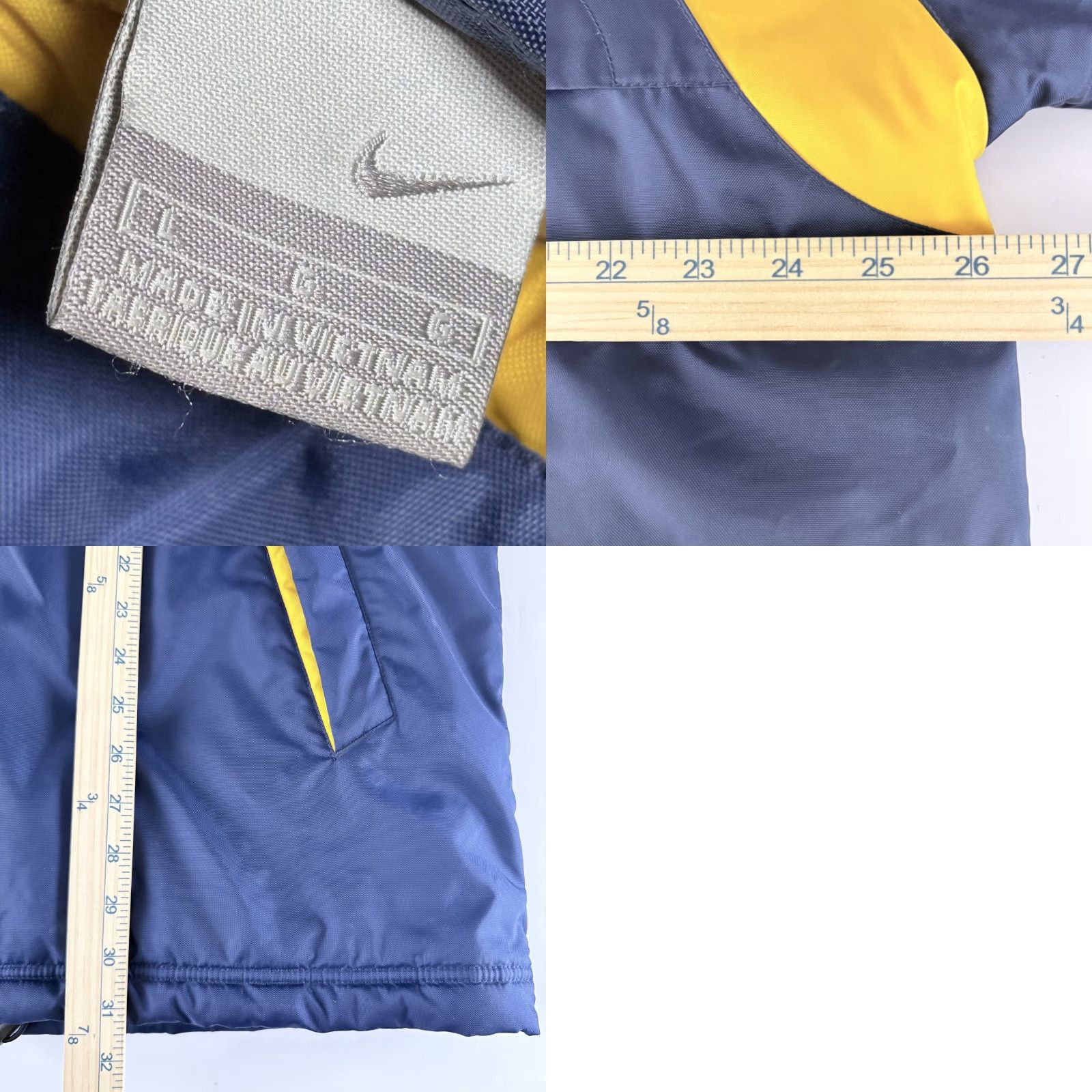 Nike Nike Jacket Men Reversible Fleece Blue Yellow Large Size US L / EU 52-54 / 3 - 9 Thumbnail