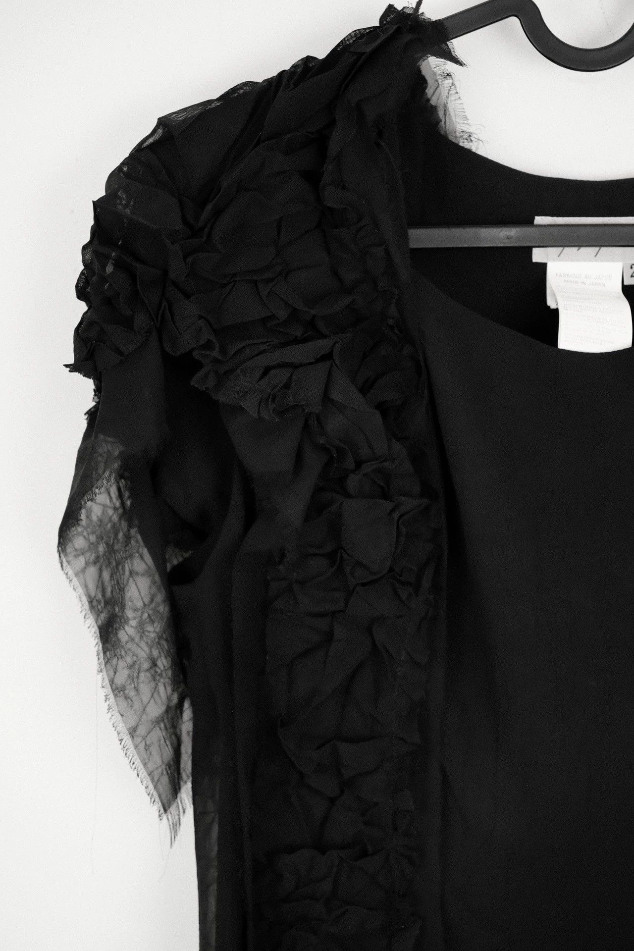 Yohji Yamamoto Yohji Yamamoto 05ss Archive Dead Leaf Butterfly Texture Dress Size XS / US 0-2 / IT 36-38 - 4 Thumbnail