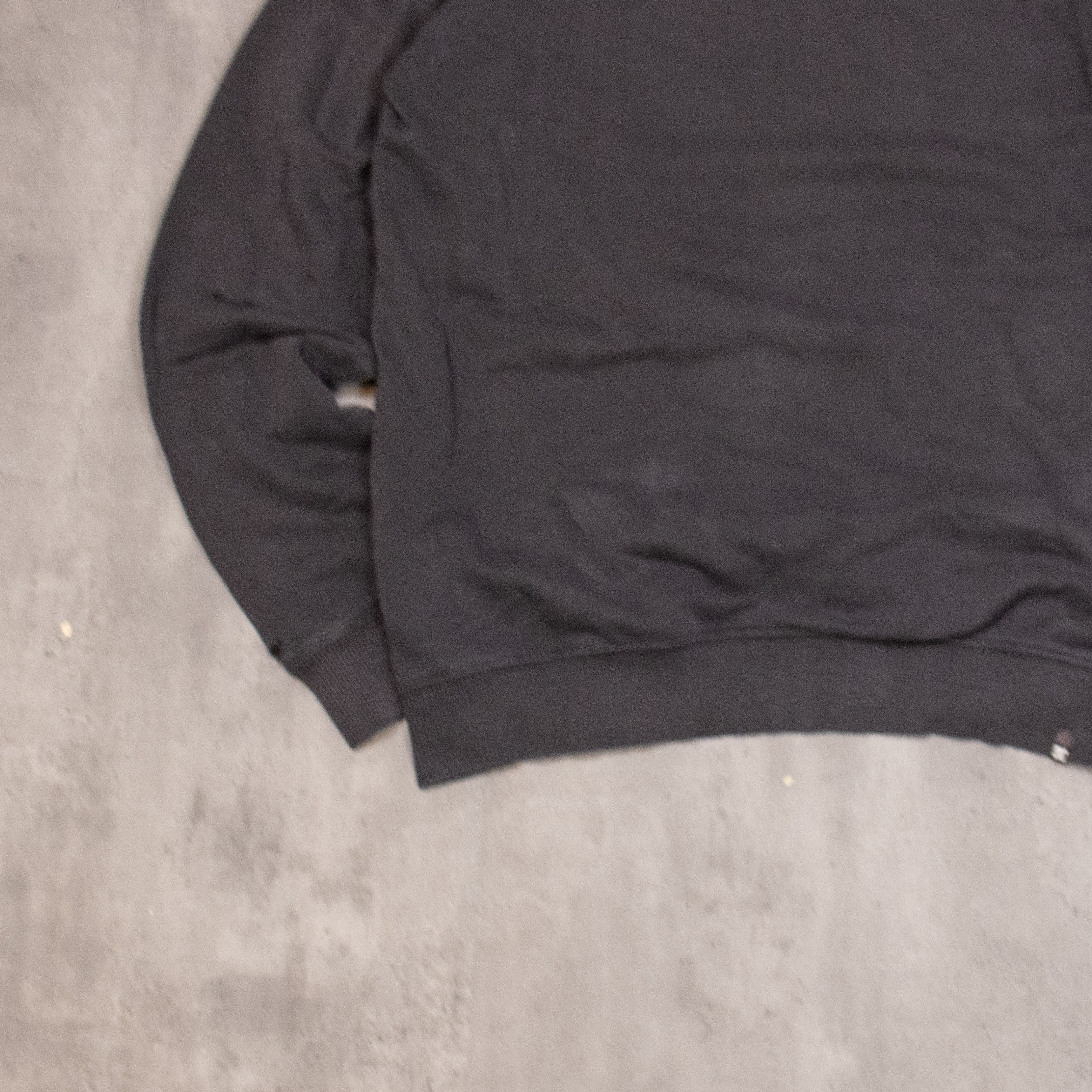 DC Y2K 2000's 00's DC SHoes Oversize Baggy Black Hoodie Size US L / EU 52-54 / 3 - 9 Thumbnail