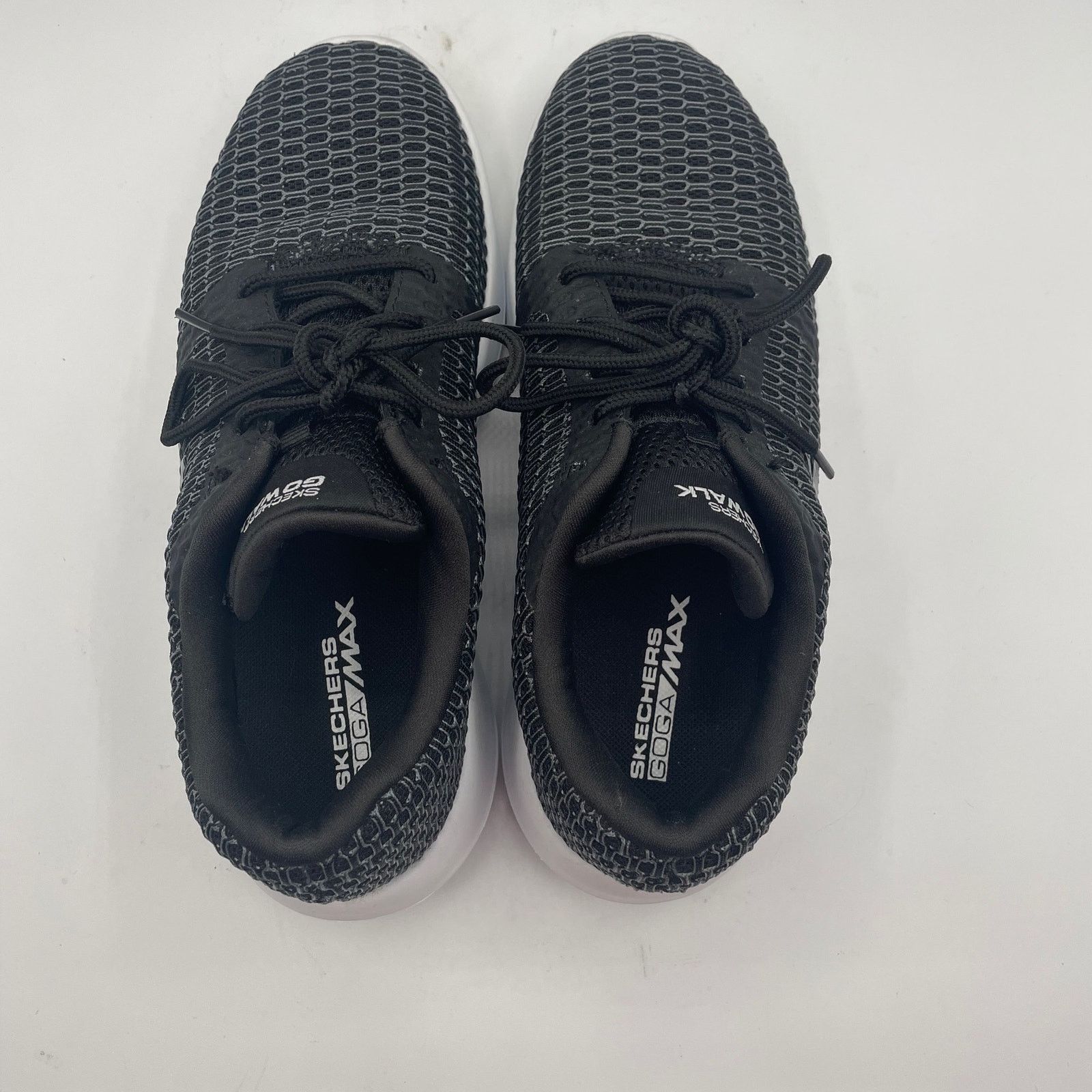 SKECHERS Skechers Go Walk Joy Shoes Lace Up Black White Womens Size 7 Size US 7 / IT 37 - 6 Thumbnail