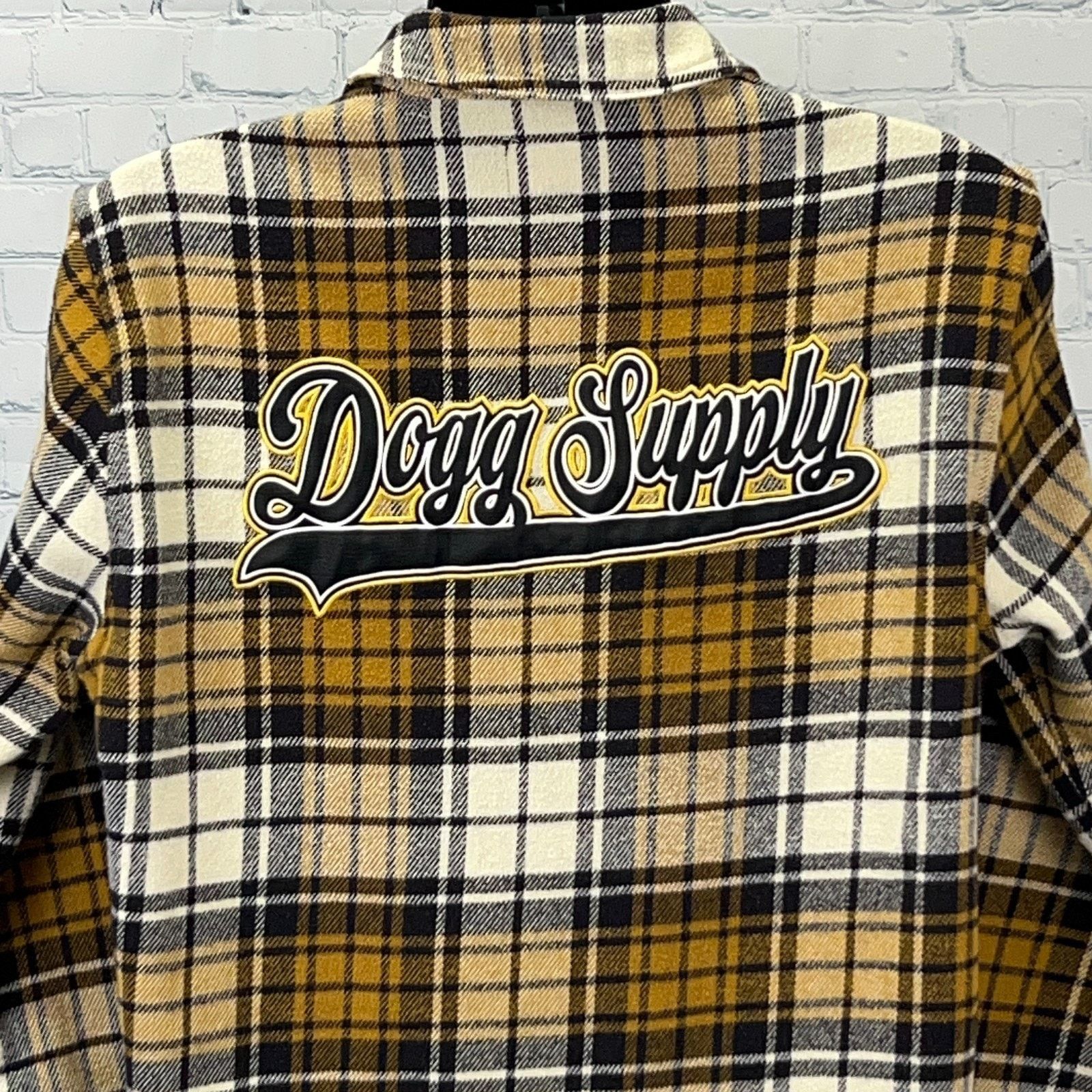 Snoop Dogg Dogg Supply by Snoop Dogg Button Front Shirt Yellow L Size US L / EU 52-54 / 3 - 5 Thumbnail
