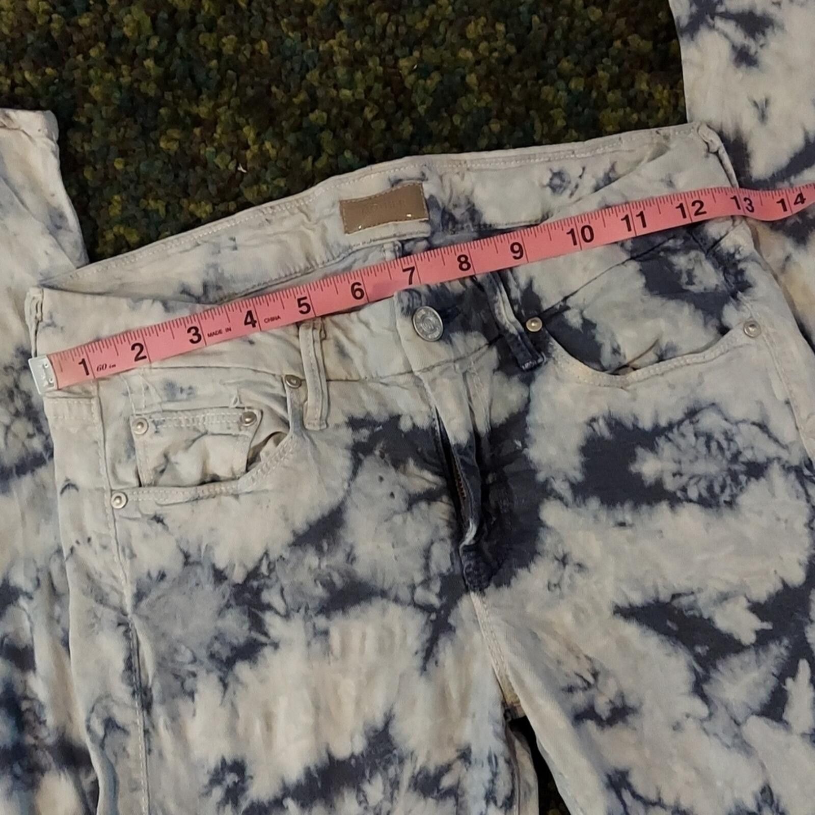 MOTHER MOTHER Tie-Dye Blue and White Jeggings Size 27" / US 4 / IT 40 - 7 Thumbnail