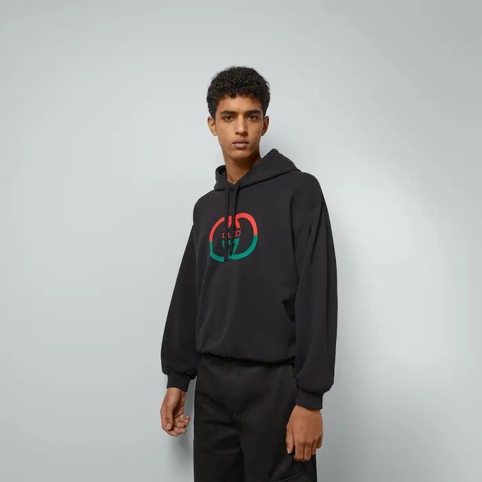 Gucci o1loc1c1225 721427 Cotton Jersey Printed Hooded Sweatshirt Size US XXL / EU 58 / 5 - 3 Thumbnail