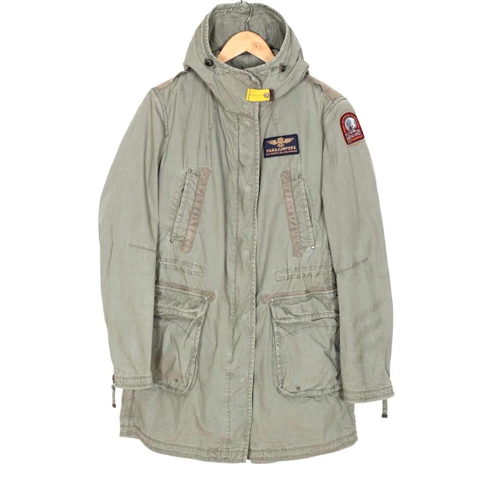Parajumpers PARAJUMPERS Parka Jacket Women L Hooded Fish Tale MJ5081 Khaki Regular Size L Size L / US 10 / IT 46 - 2 Thumbnail
