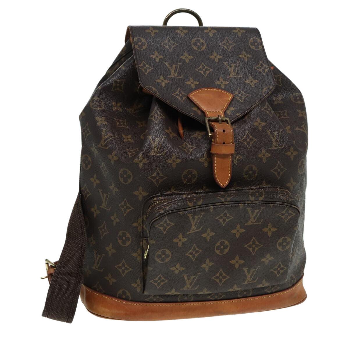 Louis Vuitton LOUIS VUITTON Monogram Montsouris GM Backpack Size ONE SIZE - 1 Thumbnail