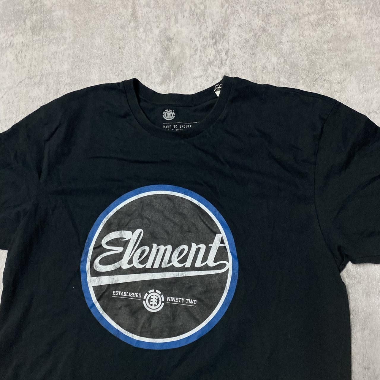 Element Element black and blue cotton t-shirt Size US M / EU 48-50 / 2 - 2 Thumbnail