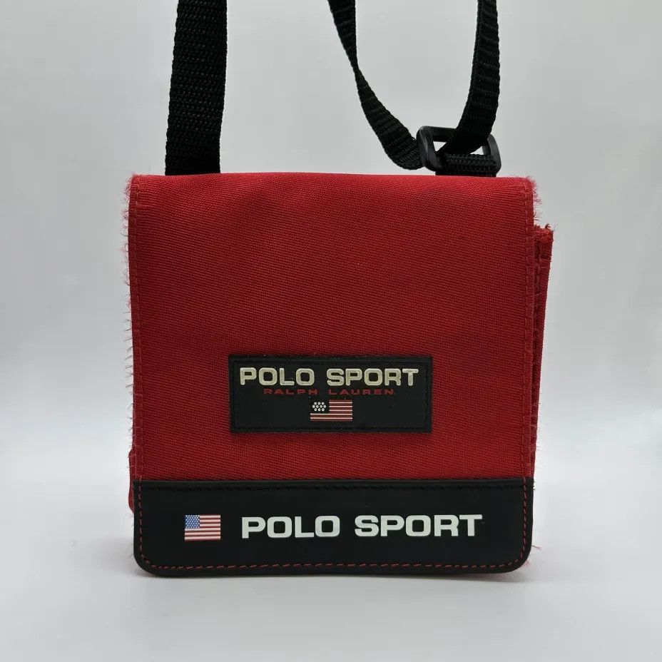 Polo Ralph Lauren Vintage Polo Sport Ralph Lauren Crossbody Shoulder Bag Size ONE SIZE - 1 Thumbnail