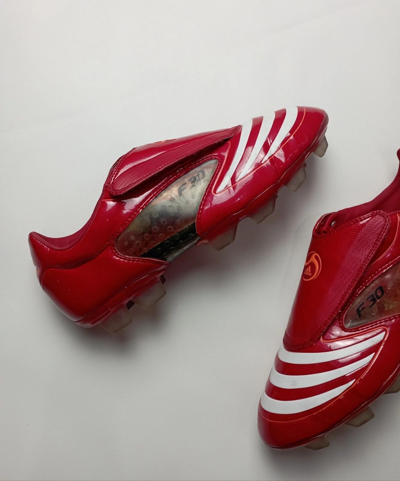 Adidas Adidas TRX F-30 Euro 2008 Soccer Boots Cleats Vintage Red Size US 12 / EU 45 - 3 Thumbnail