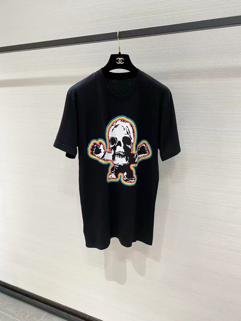 Chrome Hearts Colorful Skull Tee for Men and Women Size US M / EU 48-50 / 2 - 1 Thumbnail