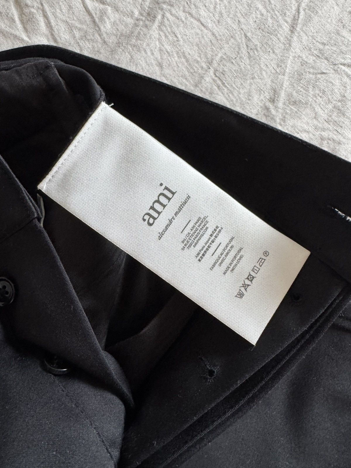 AMI BNWT $400 AMI S black classic chinos shorts cotton Size US 30 / EU 46 - 7 Thumbnail