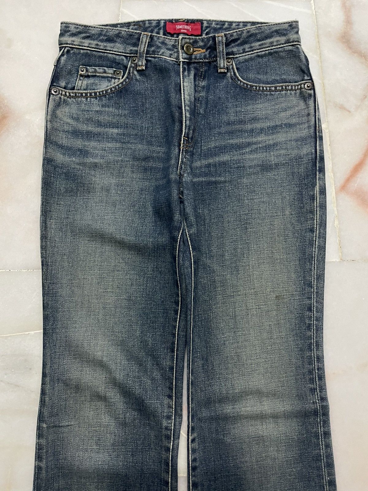 Edwin Flared Bell Bottom💥Something Edwin Rusty Mudwash Rare Jean Size 26" / US 2 / IT 38 - 2 Thumbnail