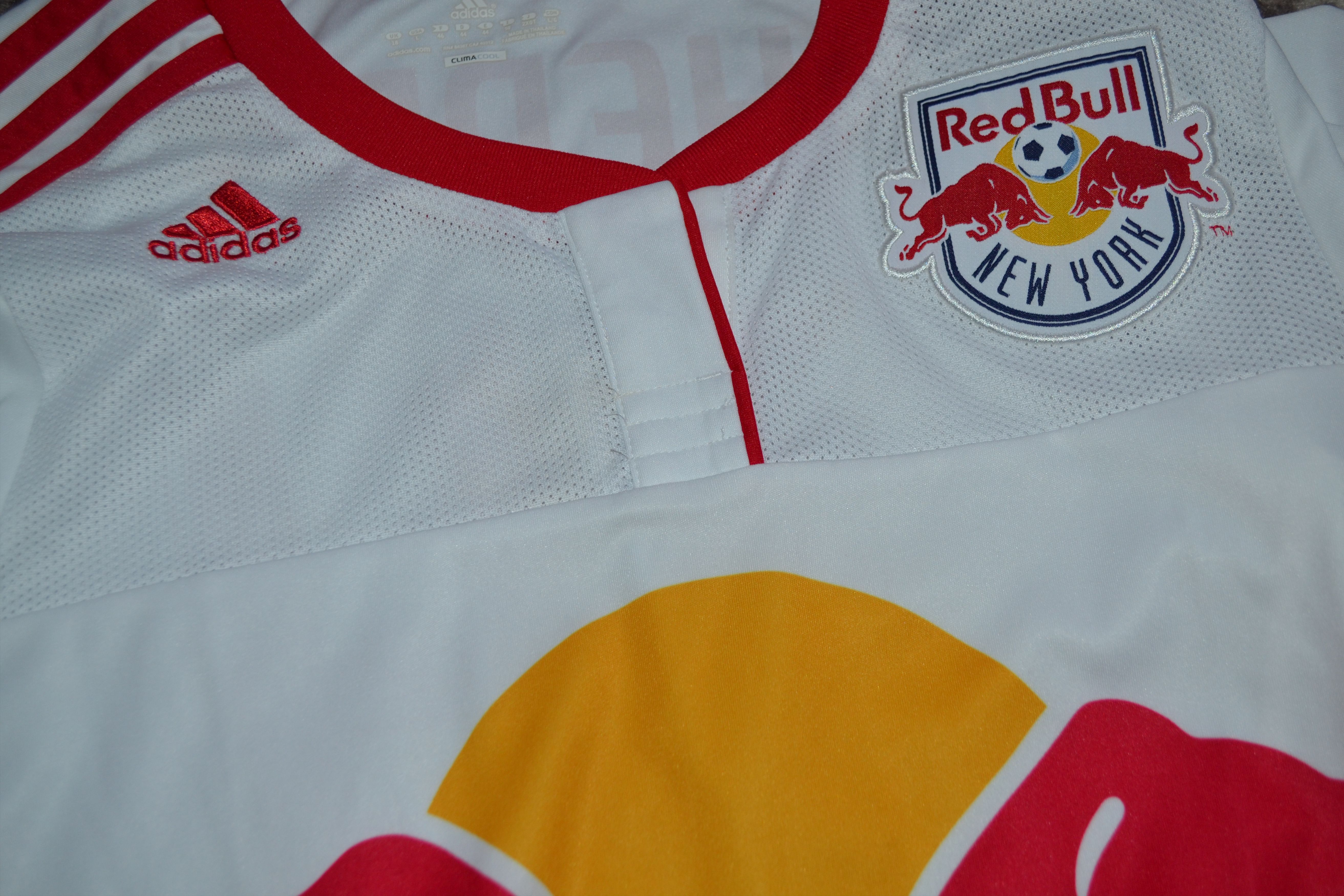 Adidas New York Red Bulls Home football shirt 2011 2012 Jersey Size L / US 10 / IT 46 - 5 Thumbnail