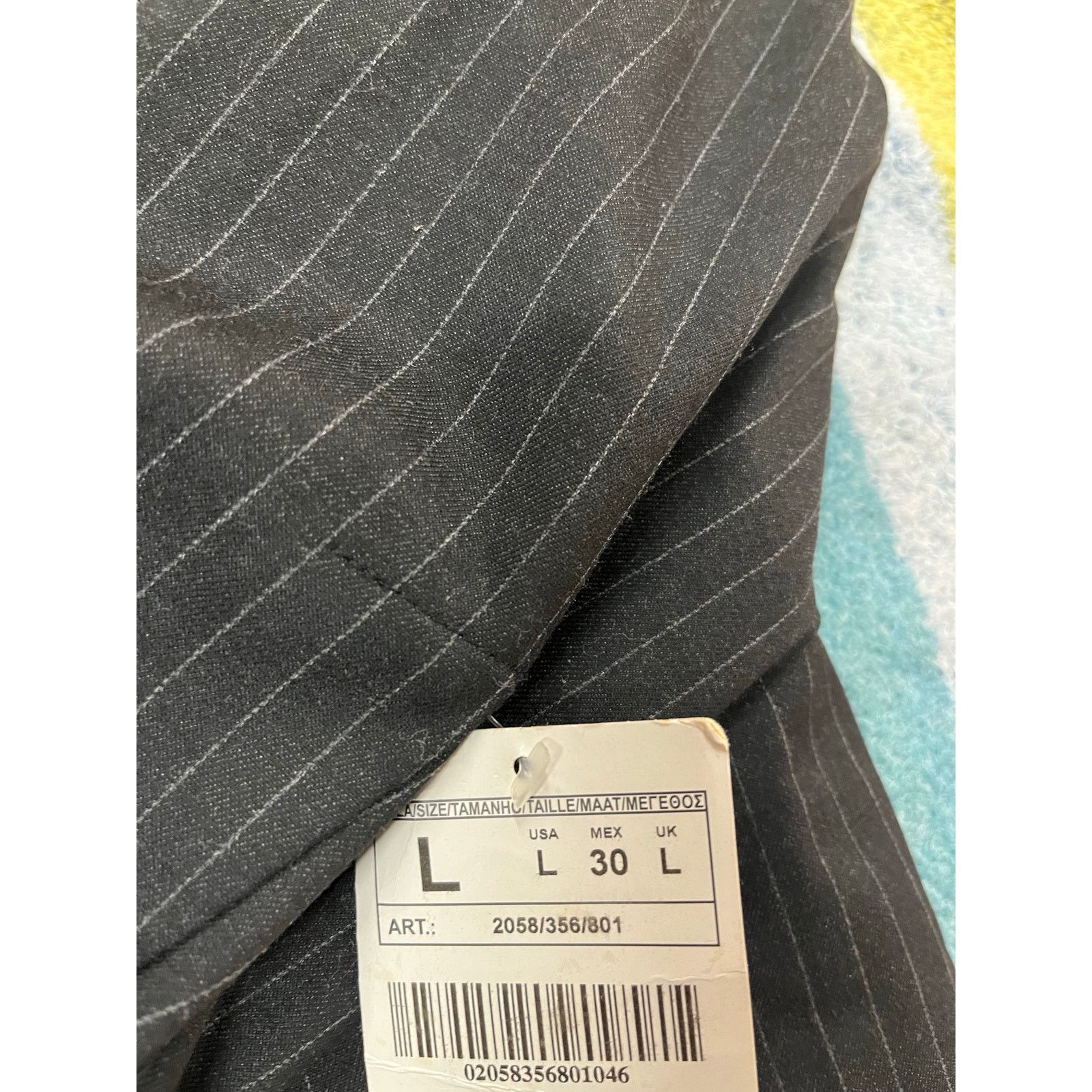 Zara Zara Women - Basic pin striped blazer / L / Gray / NWT Size L / US 10 / IT 46 - 4 Thumbnail
