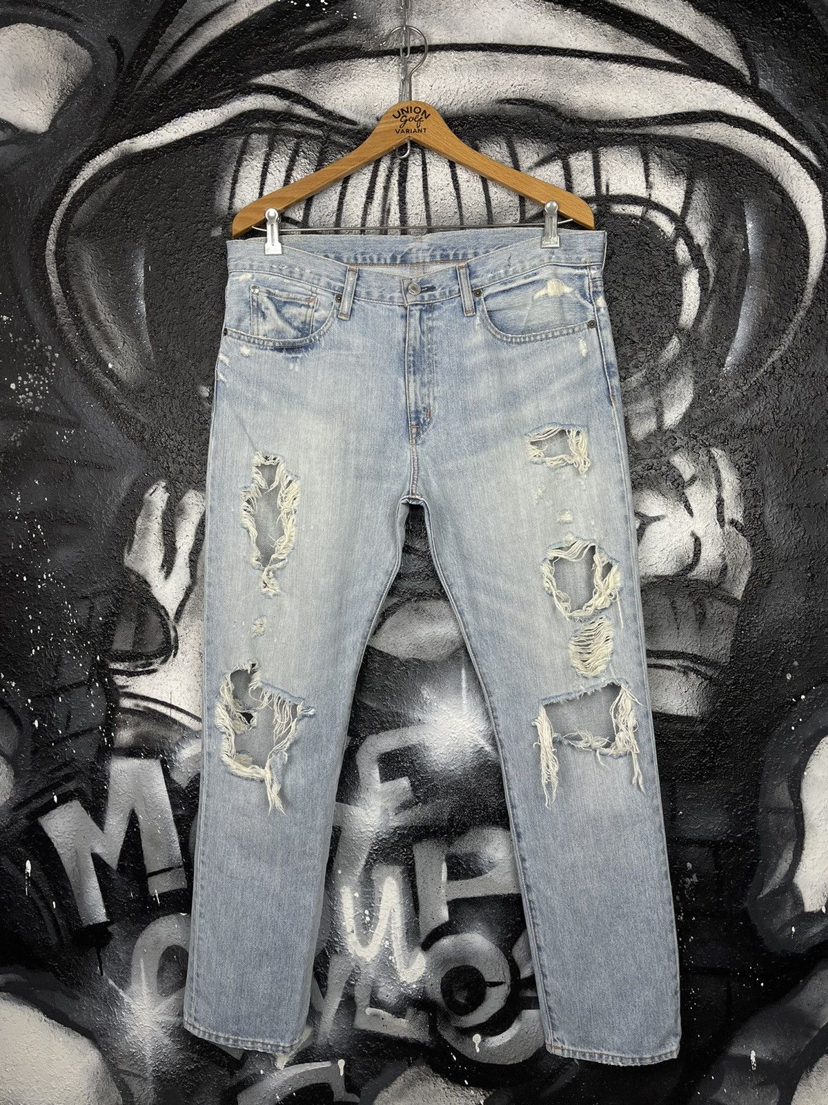 Denim & Supply Ralph Lauren Denim & Supply Ralph Lauren Distressed Denim Boyfriend Jeans Size 29" - 2 Thumbnail