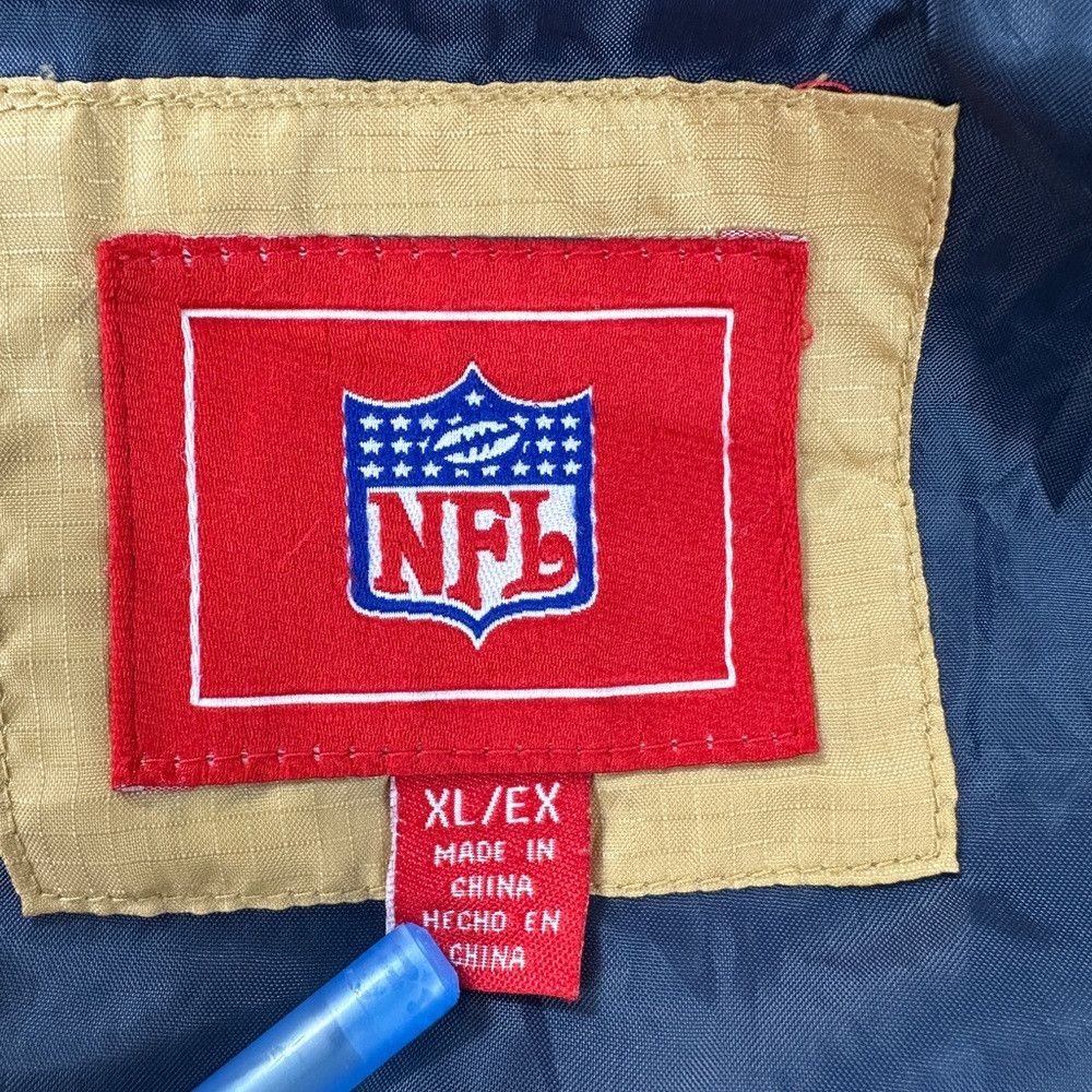 NFL St Louis Rams Men's Size XL Vintage NFL Polyester Full Zip Size US XL / EU 56 / 4 - 2 Thumbnail