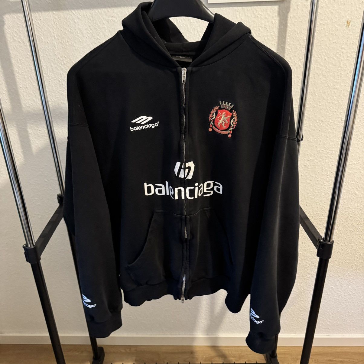 Balenciaga Balenciaga SS24 Soccer Paris Zip Up | Grailed