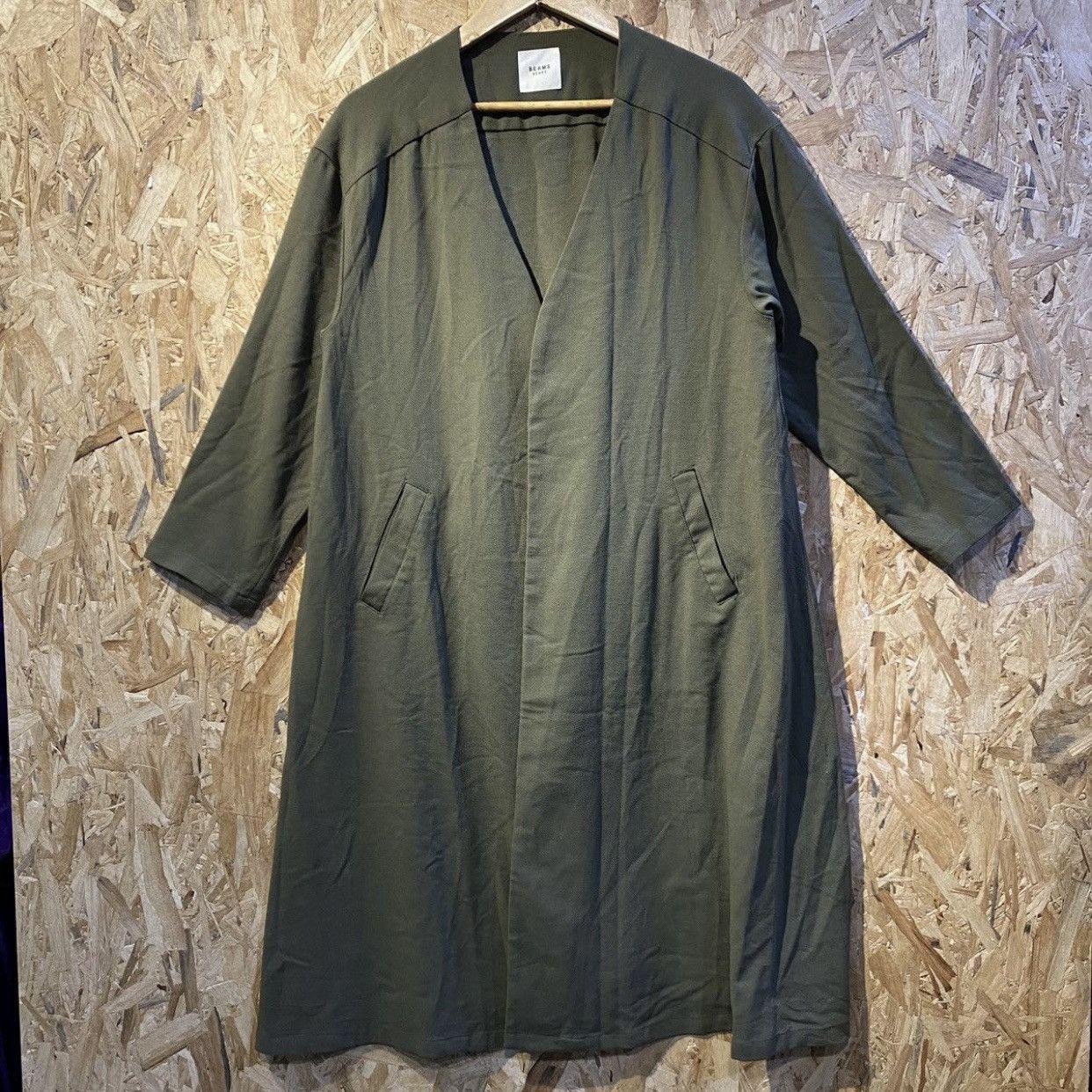 Beams Plus Open Collar Light Long Coats Size US XL / EU 56 / 4 - 1 Thumbnail