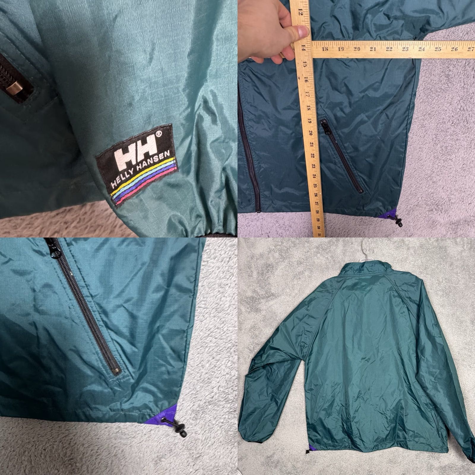 Helly Hansen VINTAGE Helly Hansen Windbreaker Jacket Mens M Ripstop Tech 90s Lightweight Size US M / EU 48-50 / 2 - 8 Thumbnail
