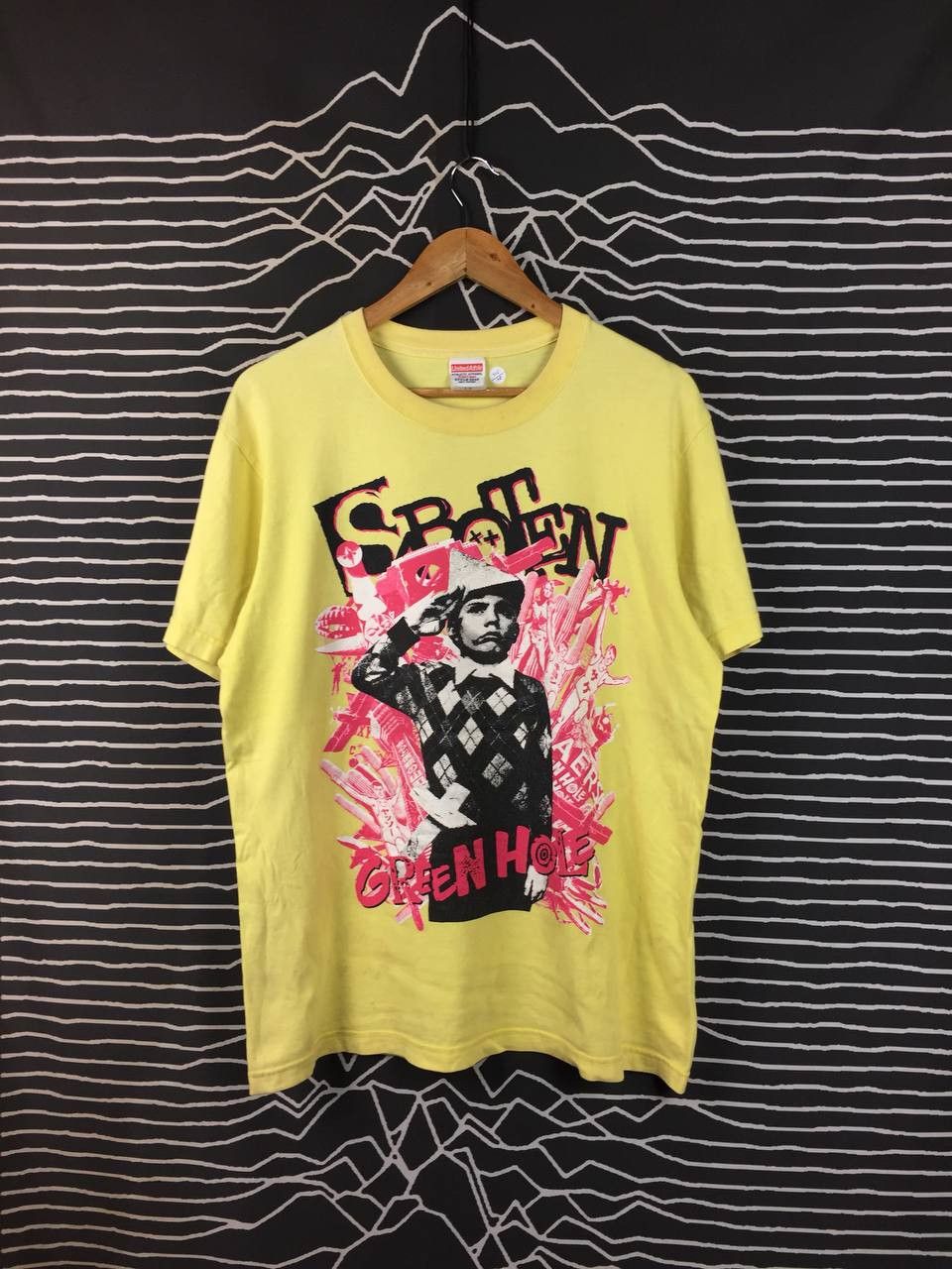 Band Tees Saboten Japanese Punk Rock Band Green Hole 2010 Tour Tee Size US L / EU 52-54 / 3 - 2 Thumbnail