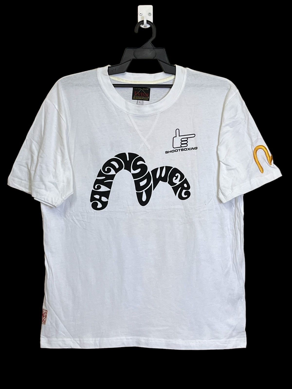 Evisu ICONIC🔥EVISU JEAN “EVISU IS MY GOD”TEE SHIRT Size US L / EU 52-54 / 3 - 1 Thumbnail