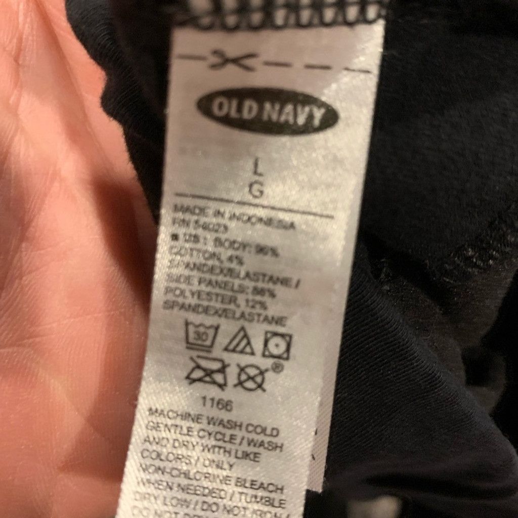 Old Navy Women’s Ild Navy Leggings Size 34" / US 12 / IT 48 - 2 Thumbnail
