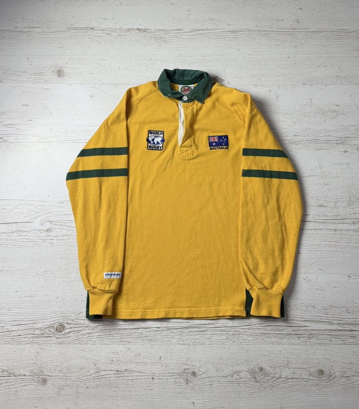 Canterbury of New Zealand 2000s Australian Wallabies World Rugby Polo Shirt Size US L / EU 52-54 / 3 - 1 Thumbnail