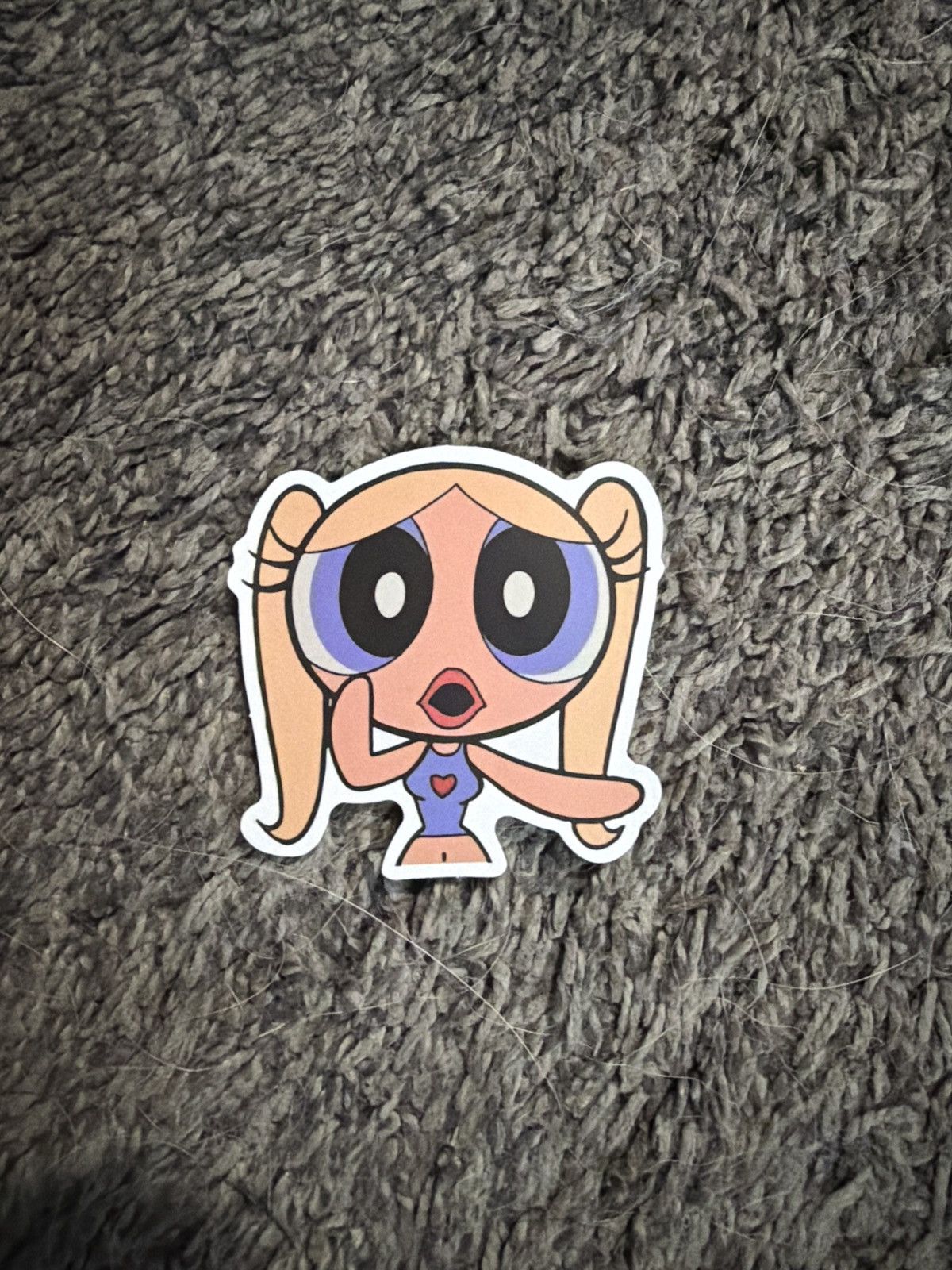 Cartoon Network Cartoon Network The Powerpuff Girls Bubbles Sticker Size ONE SIZE - 1 Thumbnail